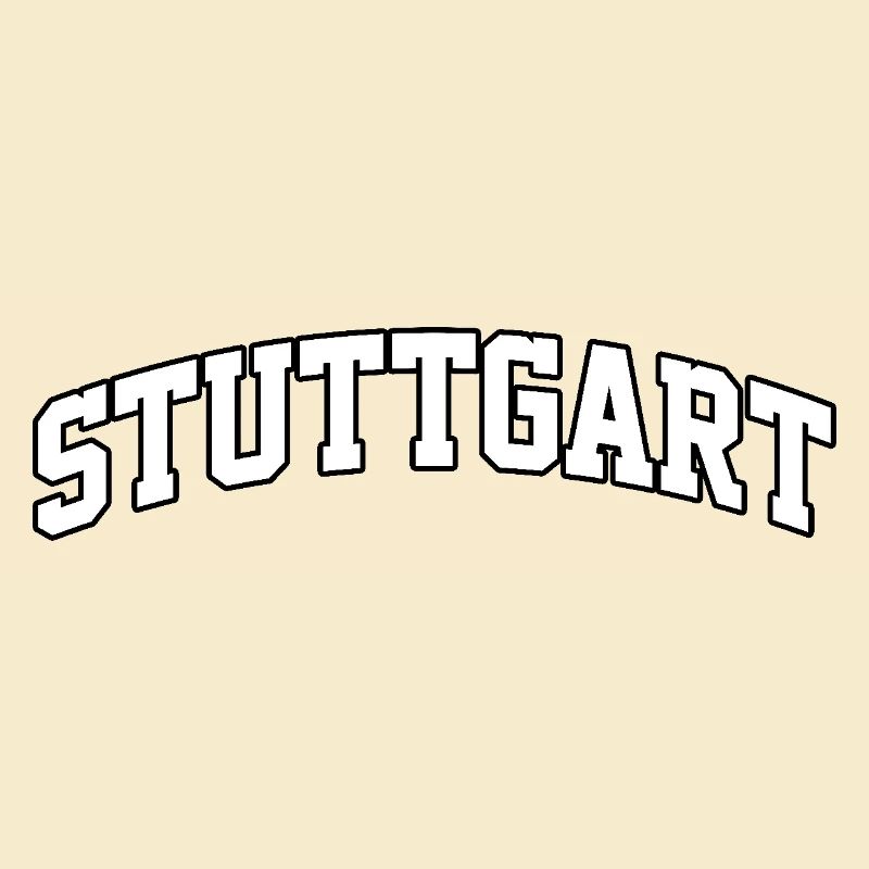 Stuttgart logo: Collegiate design with a modern style