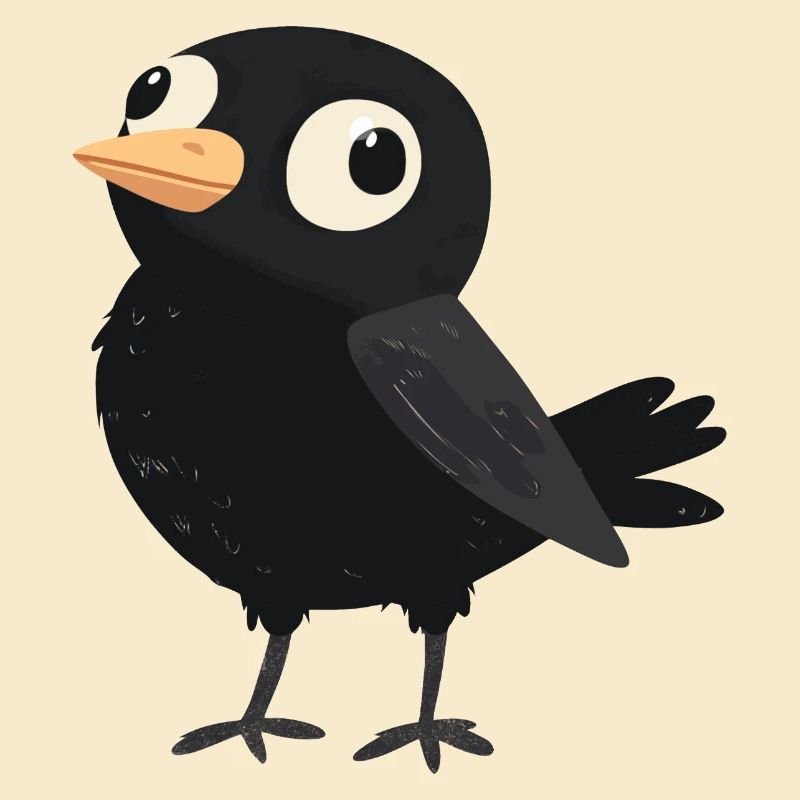 kleiner dummer Vogel
