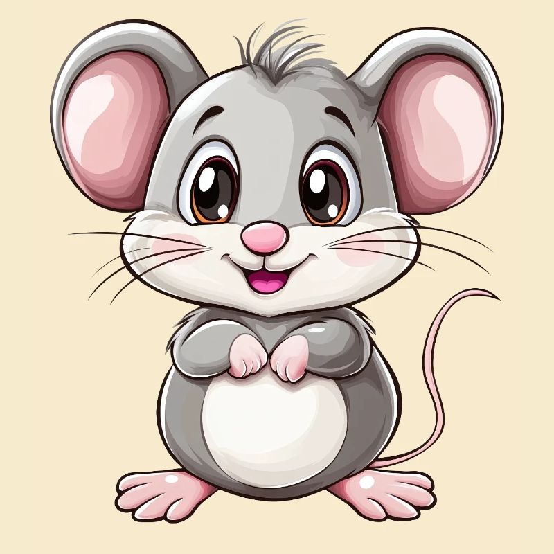 Mignon bébé souris