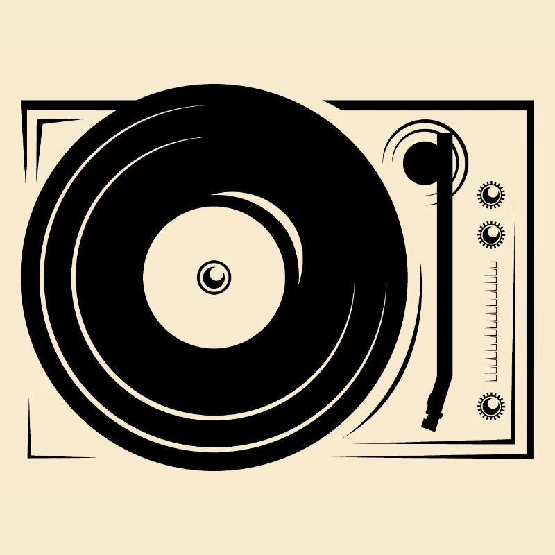 dj vinyl Platten turntable Symbol Icon