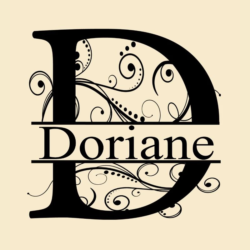 Monogram avec le prénom Doriane