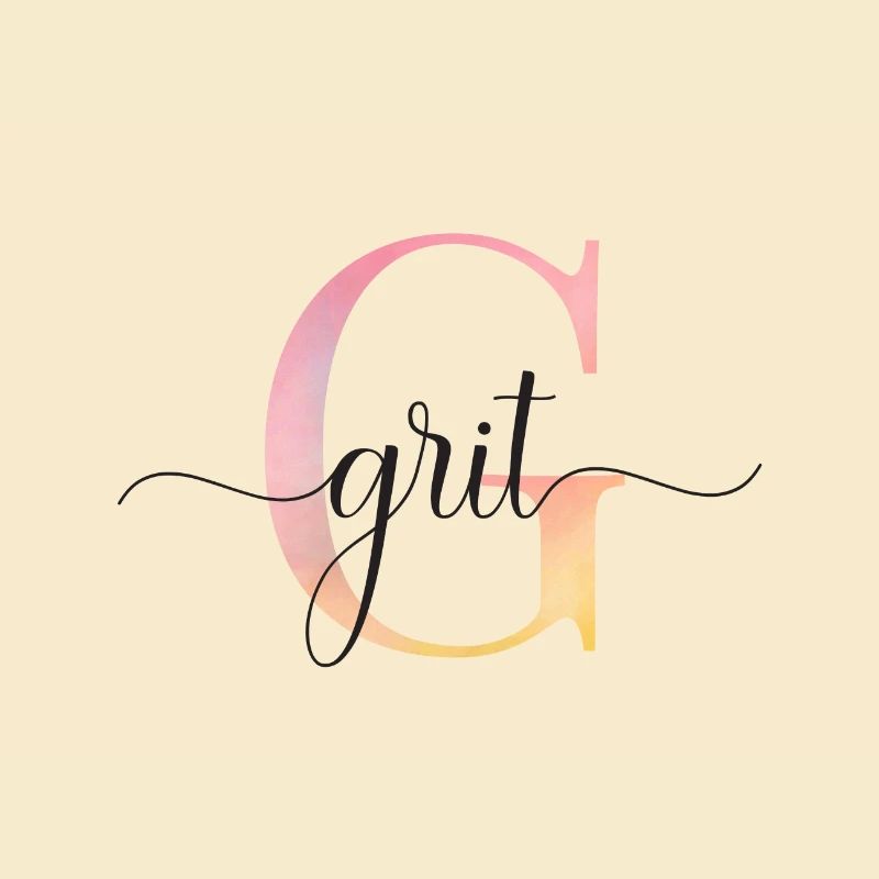 L | Monogramme | Nom | Grain |Aquarelle