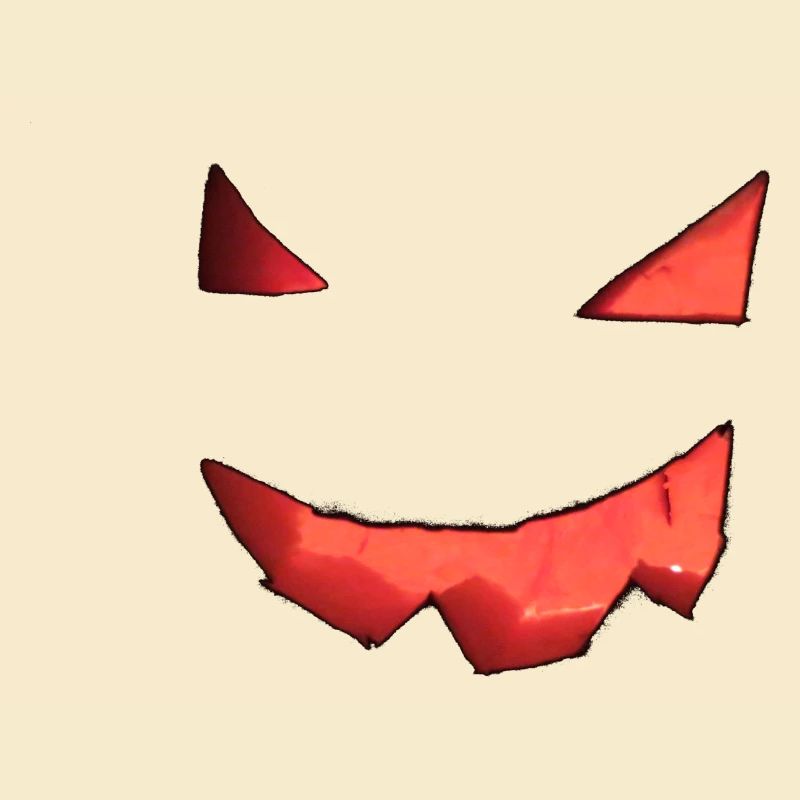 Visage de citrouille