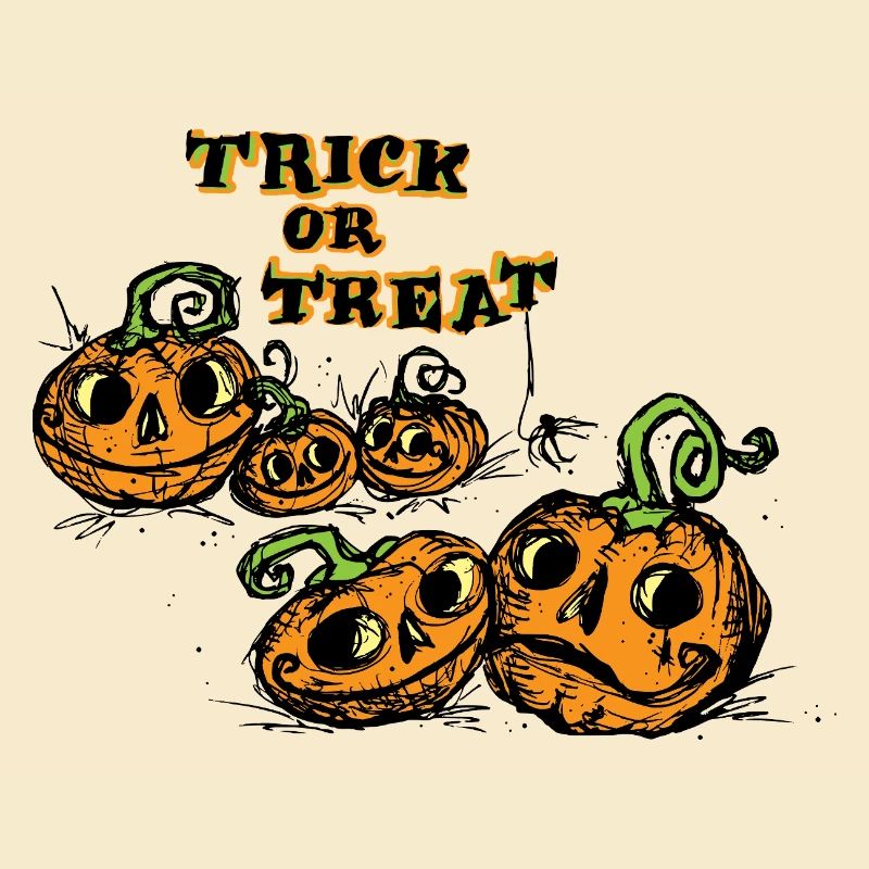  Halloween Süßes oder Saures Trick or Treat süss