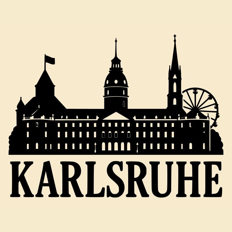Silhouette de Karlsruhe