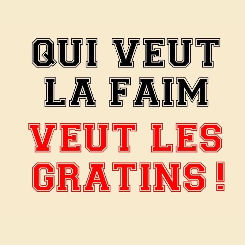 Wer Hunger will, will das Gratin.