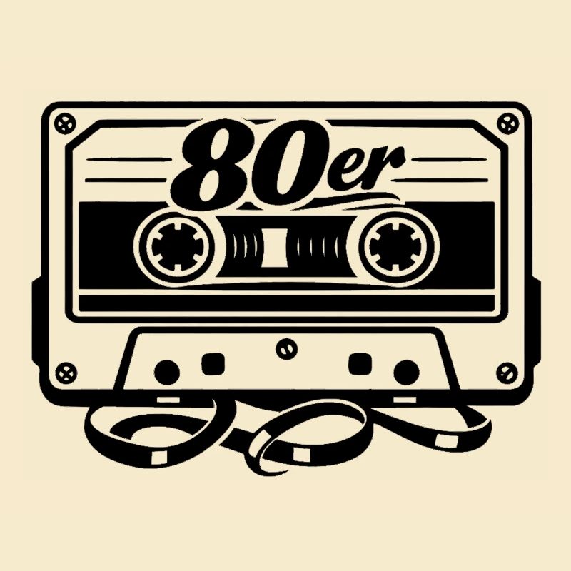 80s Cassette Retro