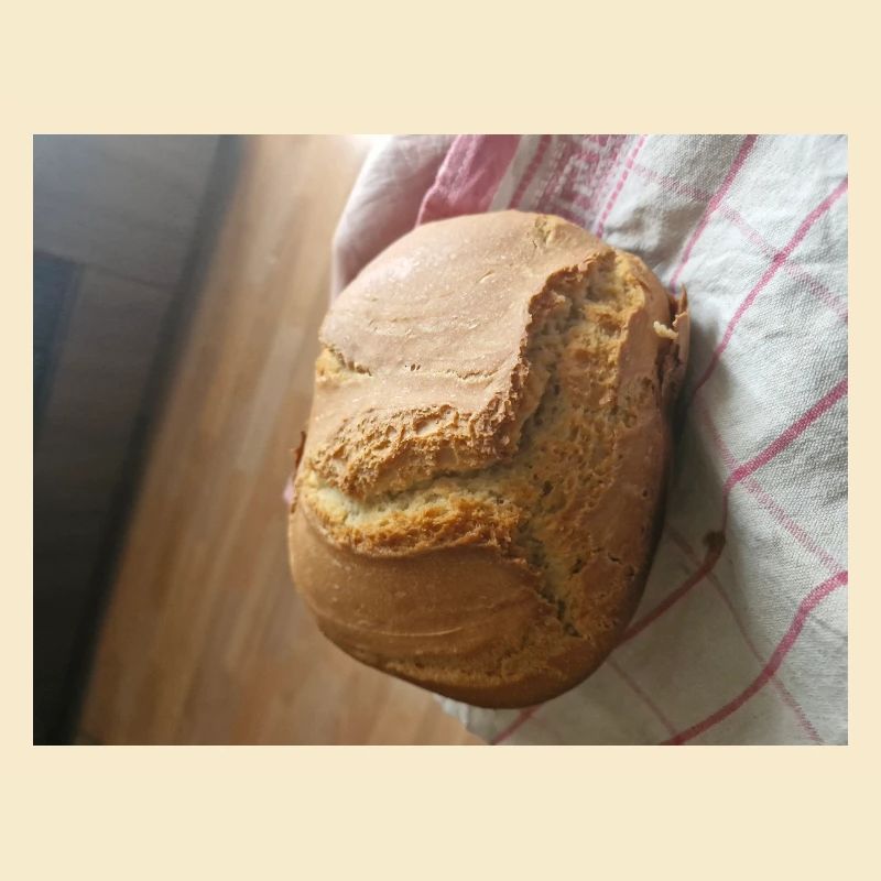Croûte dorée pain rustique