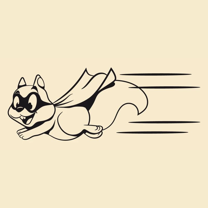 Eichhörnchen super held