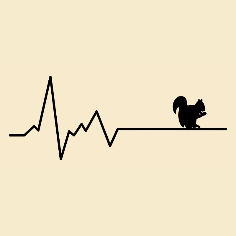 Eichhörnchen Herzschlag Ekg