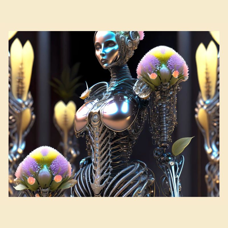 Fille des fleurs