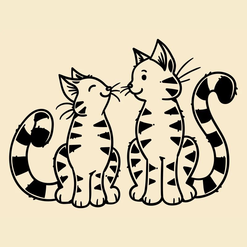 Cartoon Kitten
