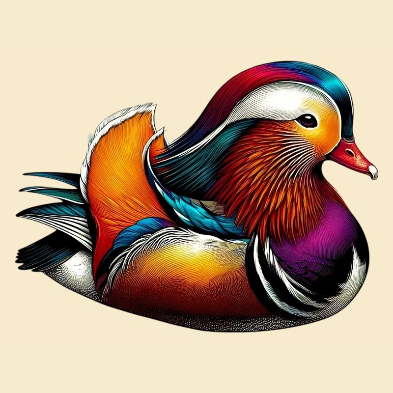 Mandarin duck