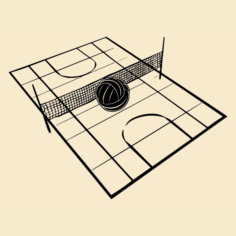 Volleyballfeld