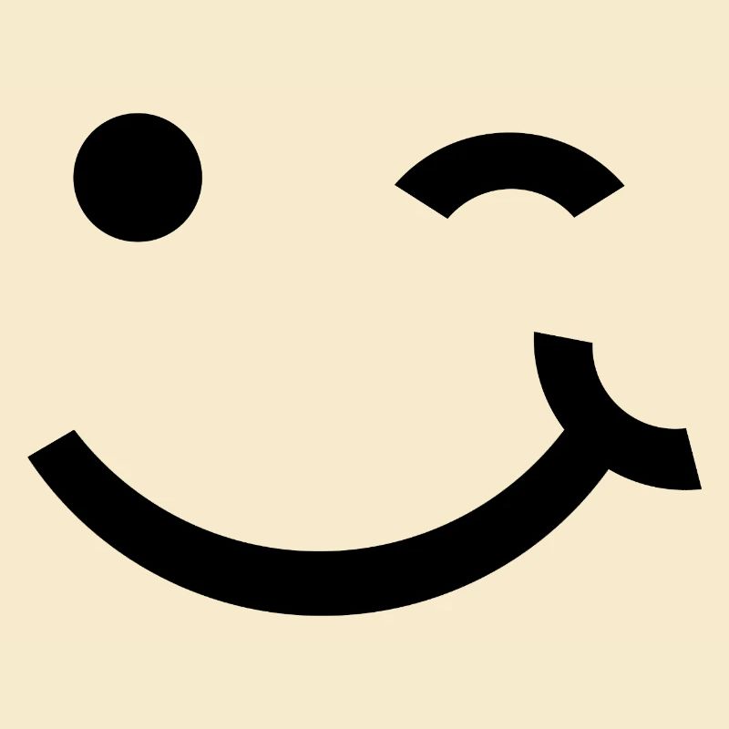 Winking face, Wink smile