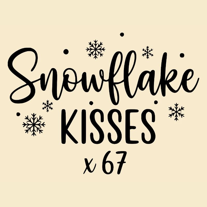 Bisous flocon de neige x67