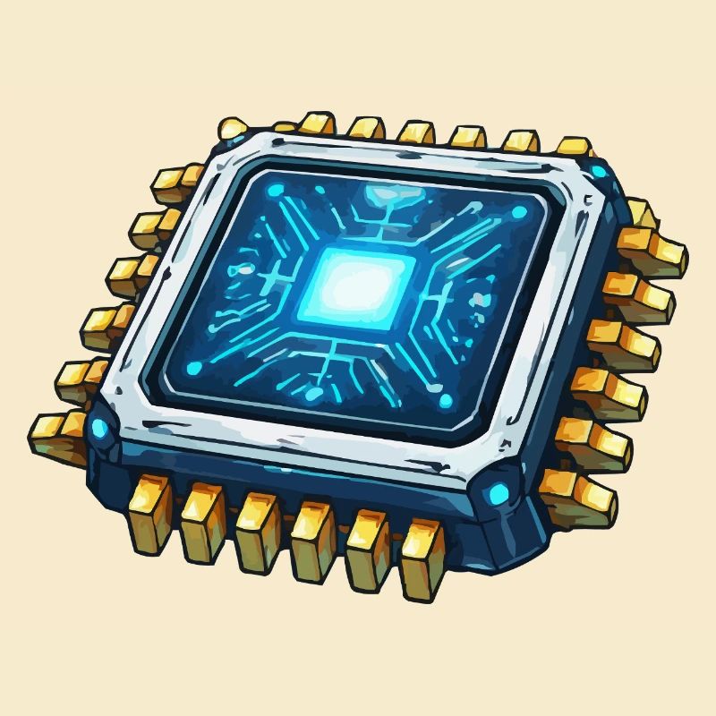 Luminous Microchip Digital Core