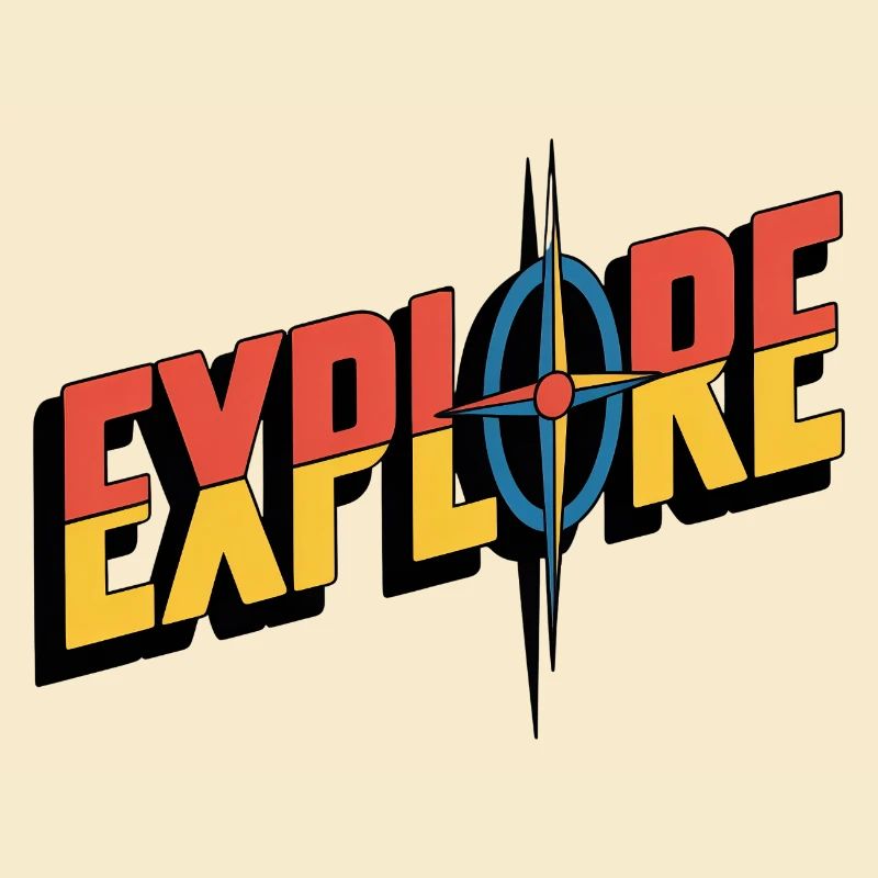 EXPLORE Kompass – Abenteuer Logo