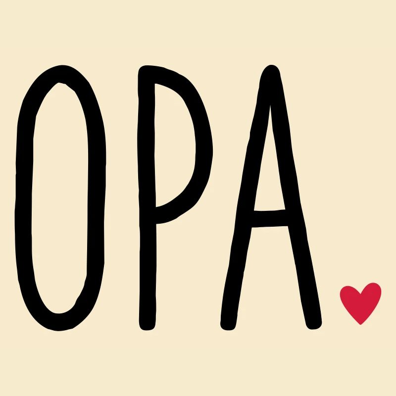 Opa Herz - Geschenk Enkel Liebe