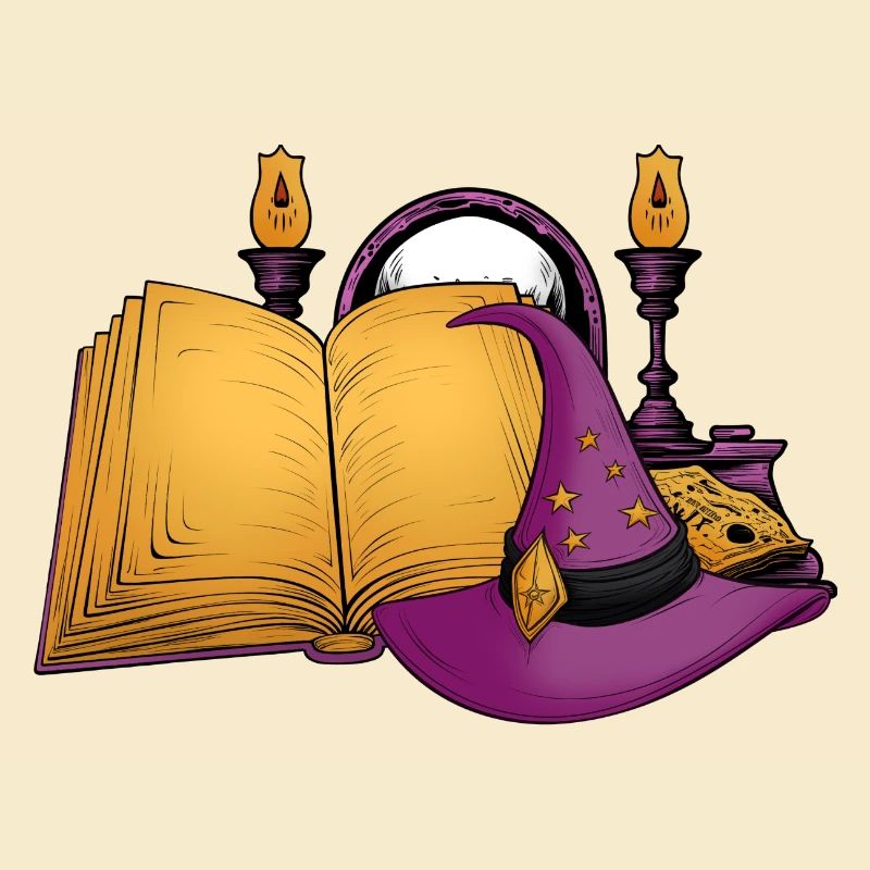 Halloween, Hexe, Grimoire