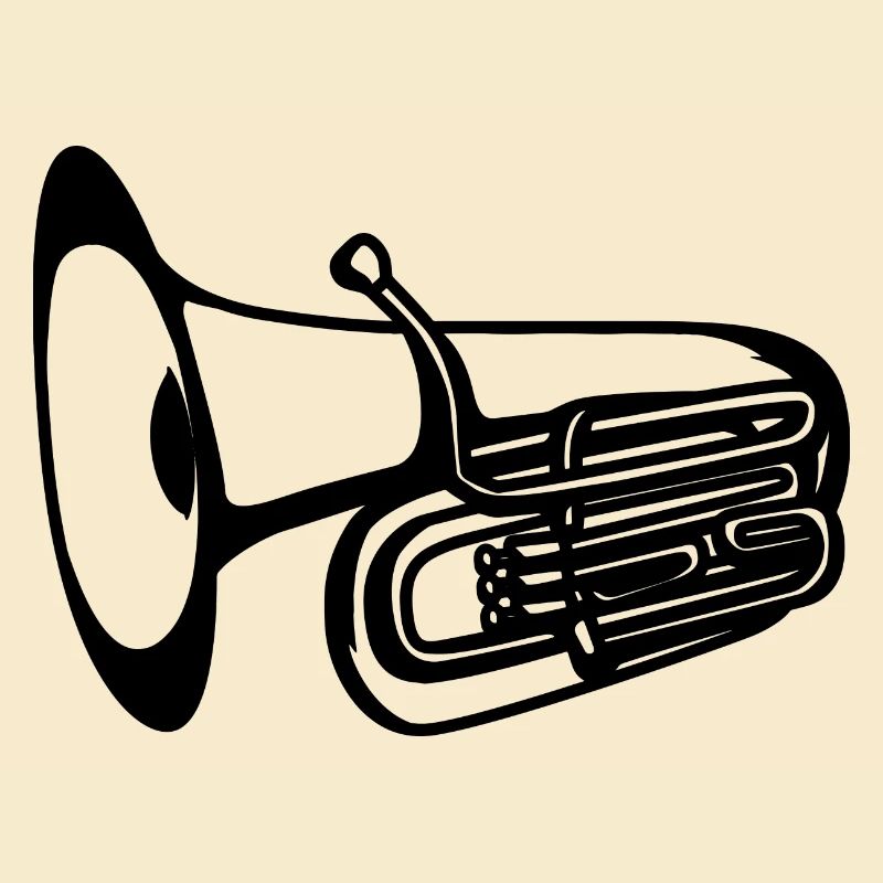 Tuba Drawing