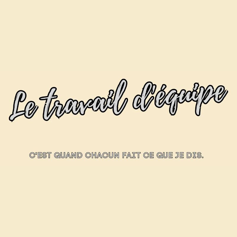 Travail d'équipe