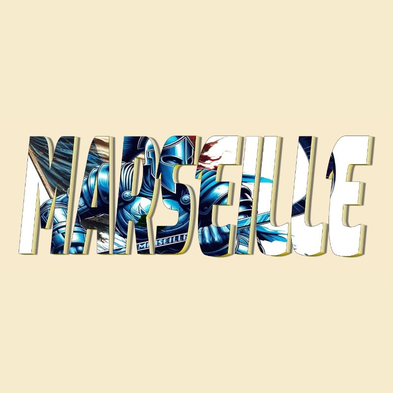 Marseille design stylisé BD