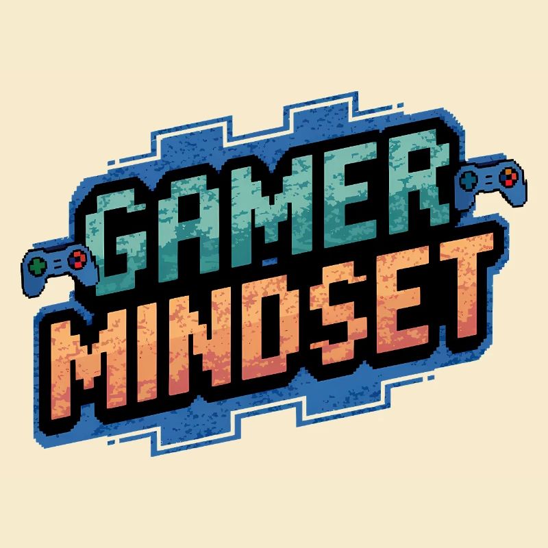 Pixelated Gamer Minset Design