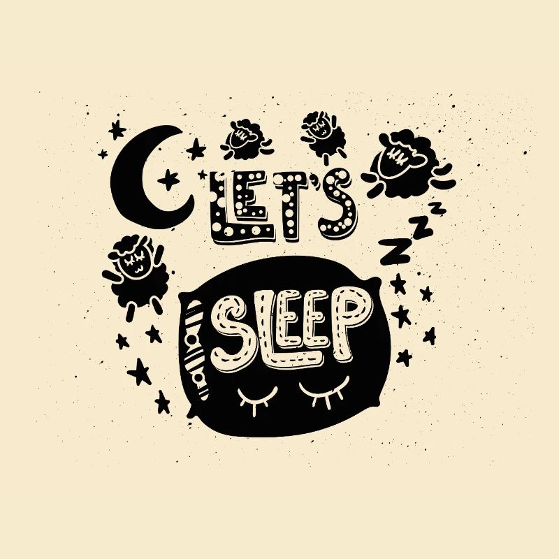 Let’s Sleep - Conception de chemise de sommeil en mouton mignon