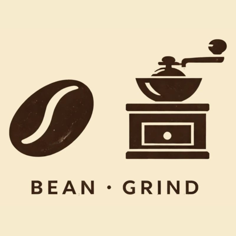BEAN. MOUDRE. CAFÉ. CAFÉ