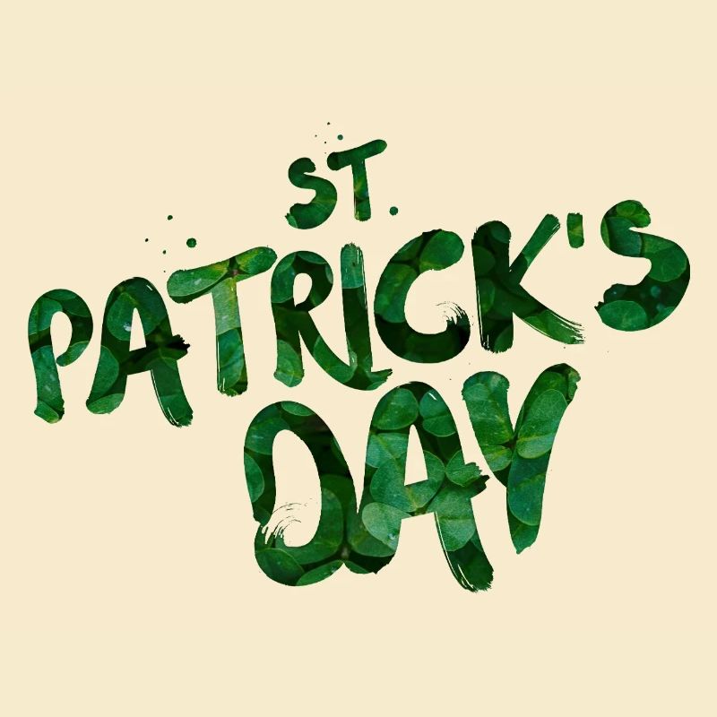 Faute de frappe à la feuille verte La Saint-Patrick
