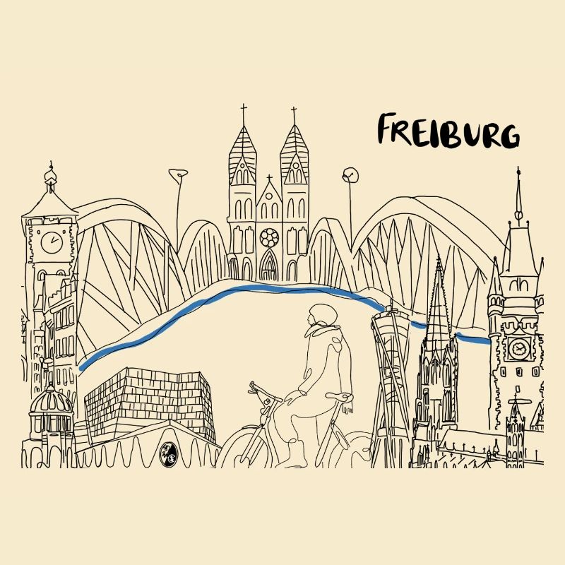 Freiburg Skyline 