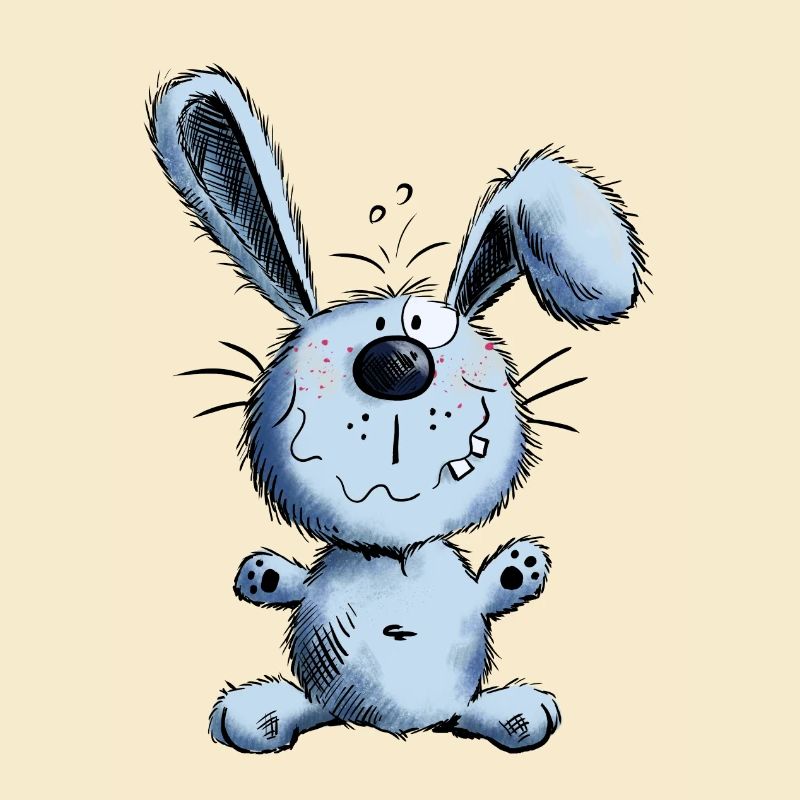 Lapin bleu