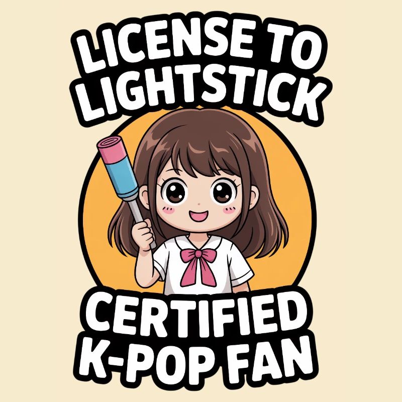 K-Pop Fan Lightstick Corée