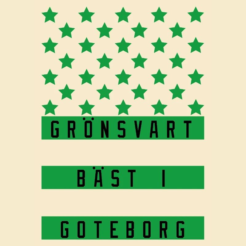 Göteborg est vert-noir