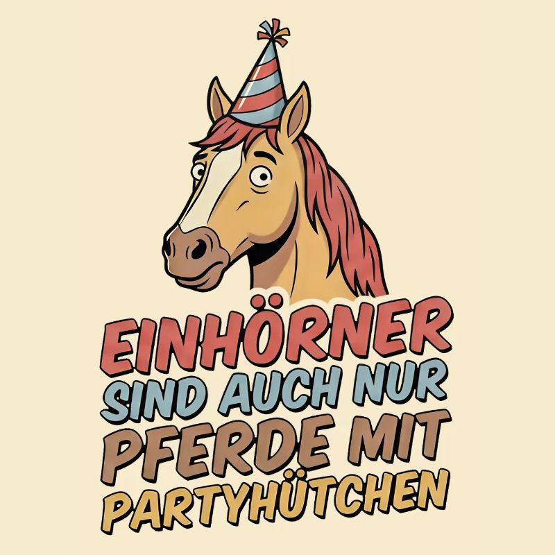 Partypferd mit Hut