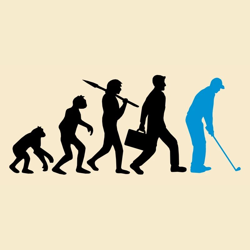 Golf spielen Evolution