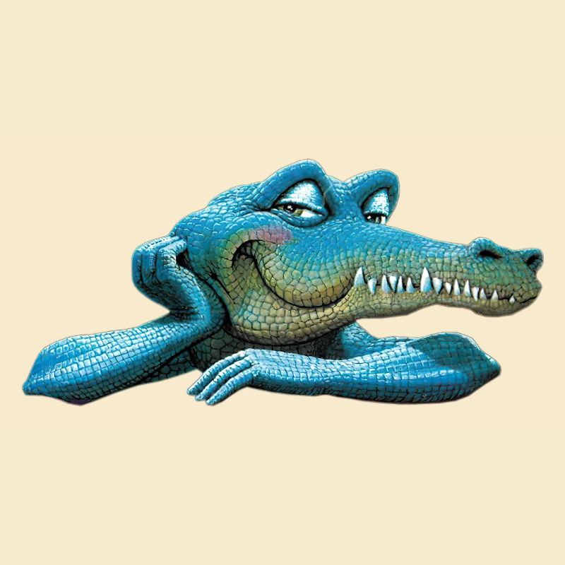 Retro Krokodil Amstrad - Maskottchen 02