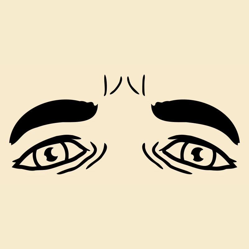 Crying Sad Eyes Design