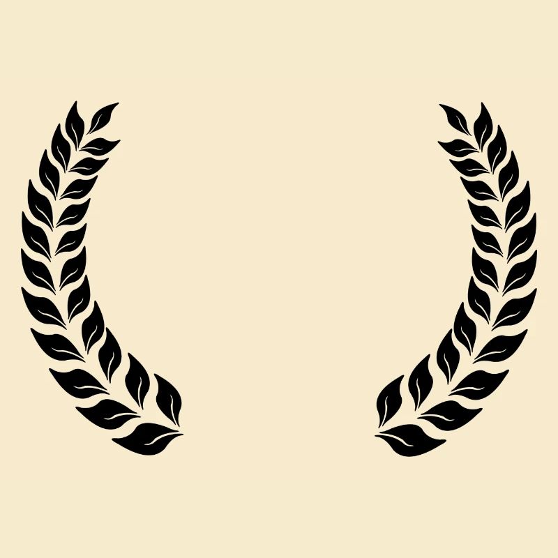 Laurel wreath open space