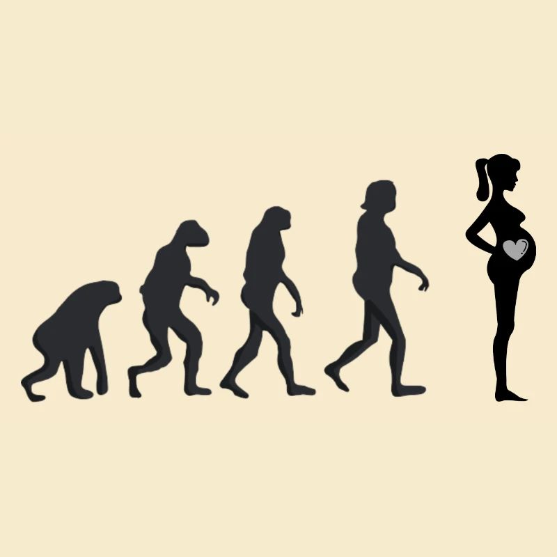 Enceinte - Évolution humaine