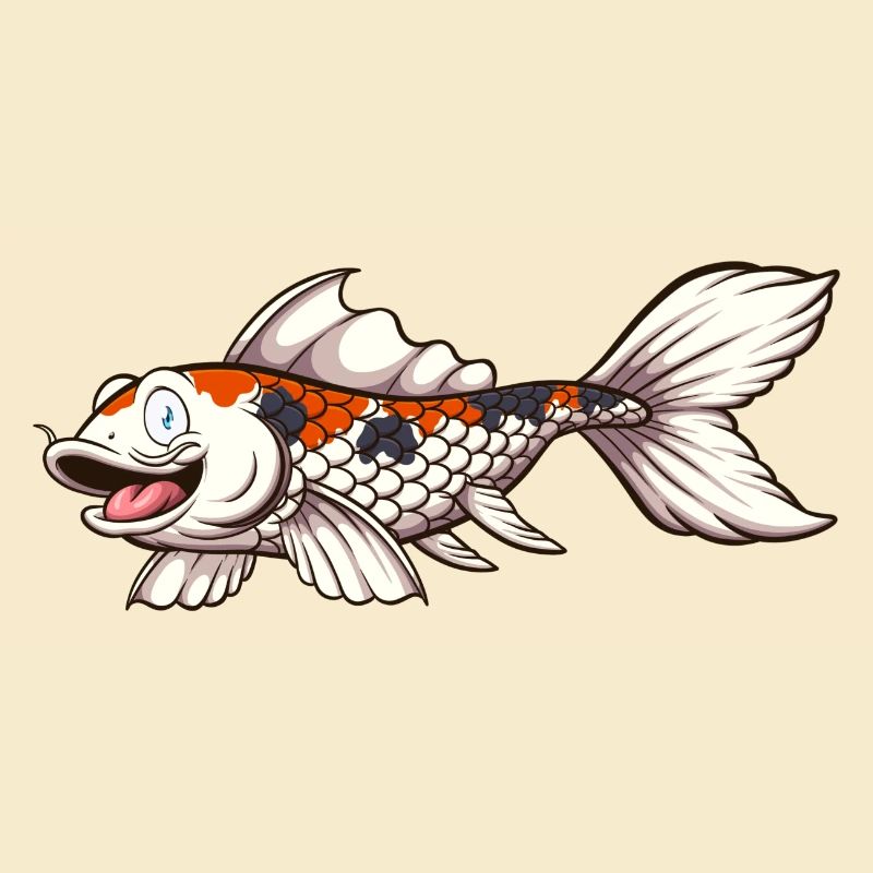 Mignon Koi Karp Poisson