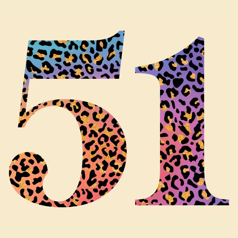 51st Birthday Leopard