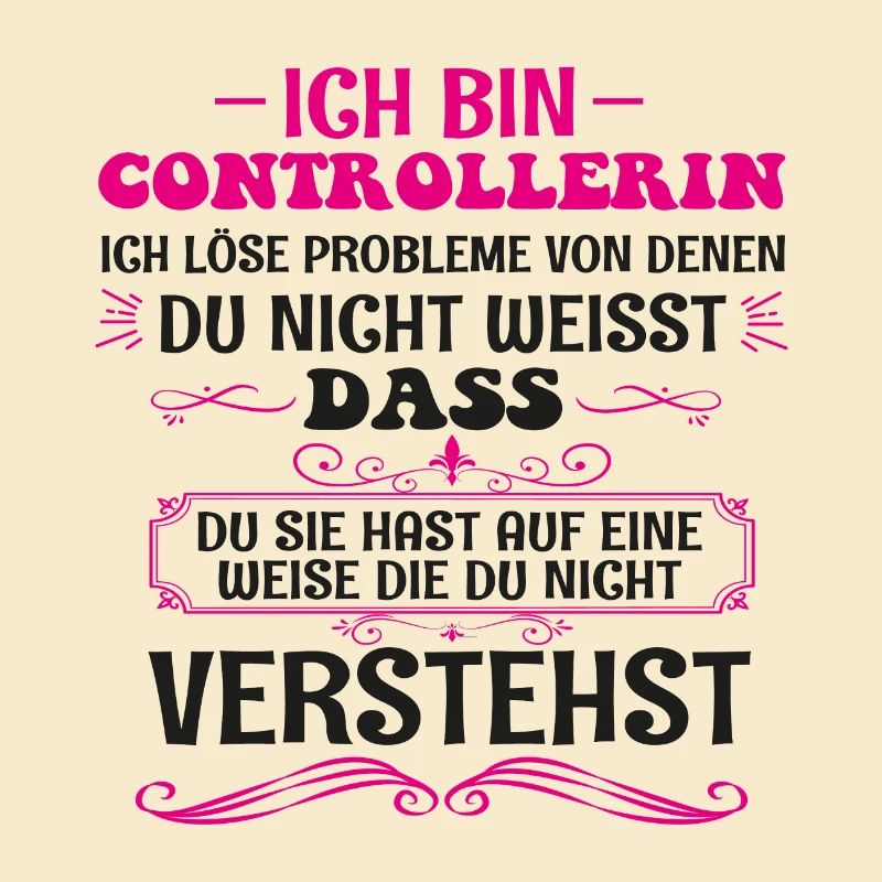 Lustiges Controllerin Spruch Beruf Geschenk