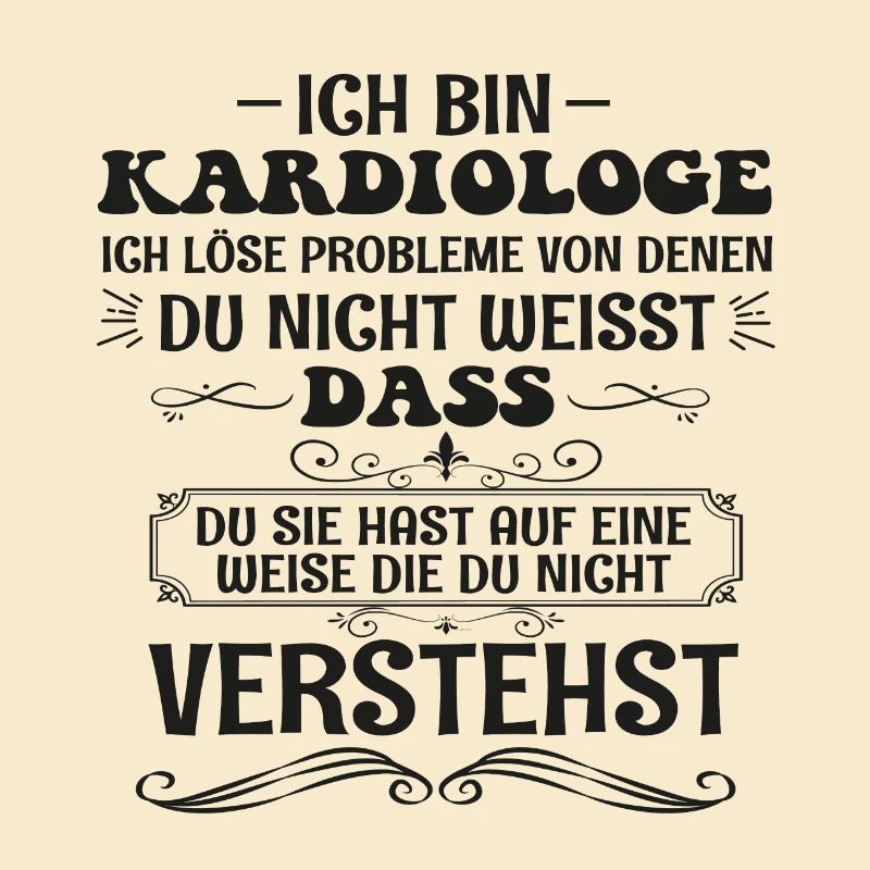 Lustiges Kardiologe Spruch, Doktor Beruf Geschenk
