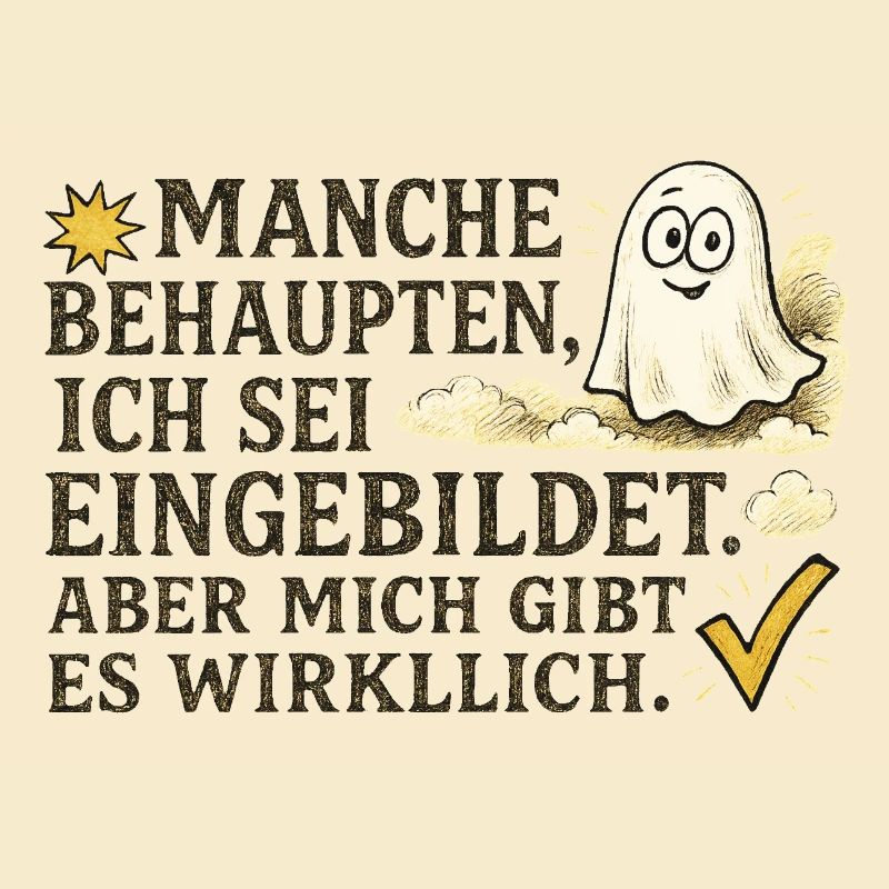 Manche behaupten, ich sei eingebildet