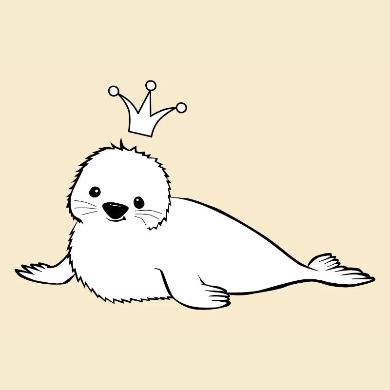 Seal design with crown