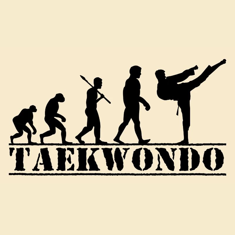 Combattant de Taekwondo - Evolution Man
