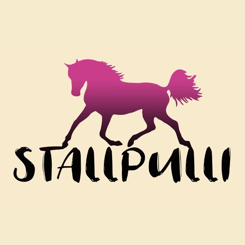 Stallpulli Pferd Reiten Reiterhof Stall Geschenk