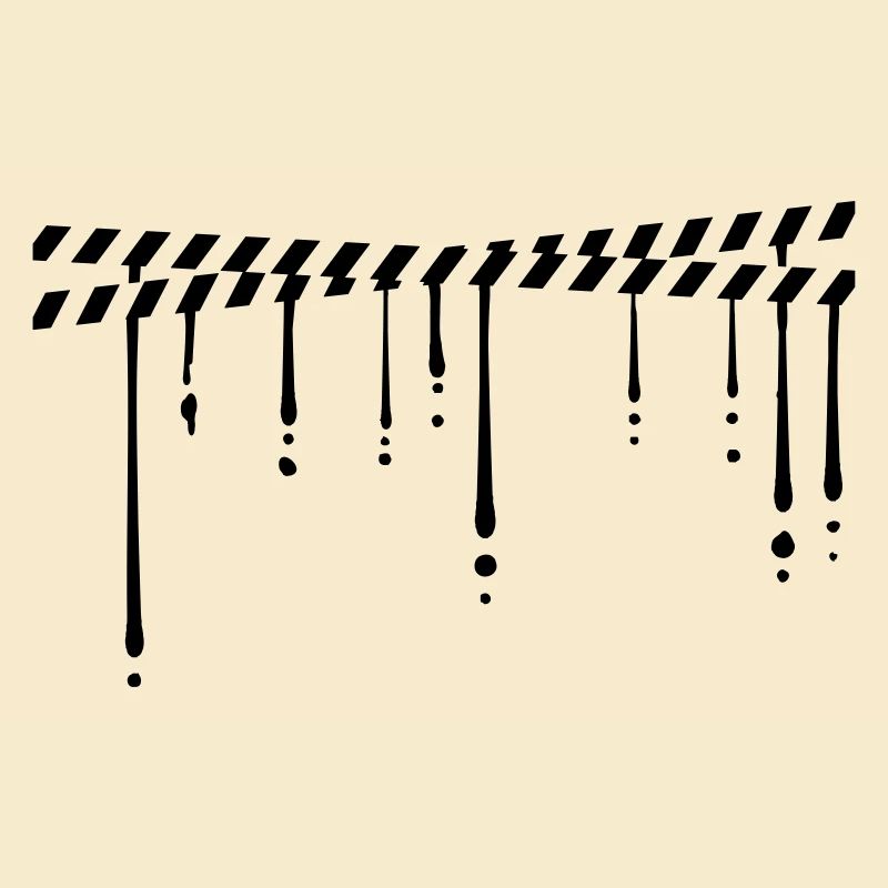 Locking drop of security tape